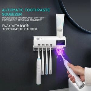 Toothbrush Holder Wall-mounted - Home & Kitchen | BuyersFeast