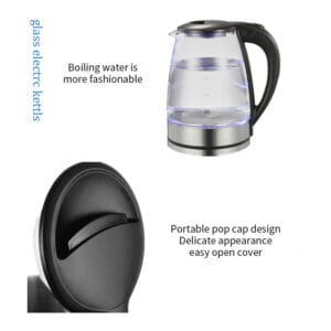 Glass kettle electric kettle - Home & Kitchen | BuyersFeast
