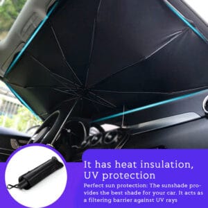Car Windshield Sunshade Foldable Front Window Cover - Car Accessories | BuyersFeast