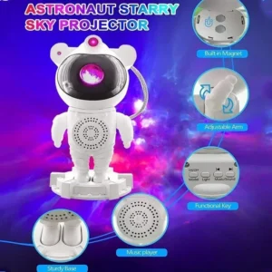 Astronaut Star Galaxy Projector Space Night Light - Gadgets | BuyersFeast