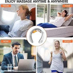 Electric Pulse Neck Massager for Pain Relief - Health & Beauty | BuyersFeast