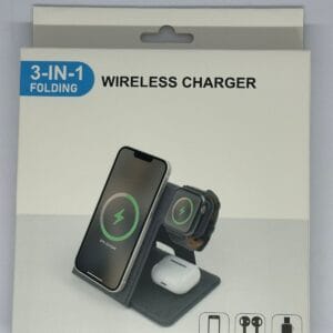 3 IN 1 FOLDING WIRELESS CHARGER - Gadgets | BuyersFeast