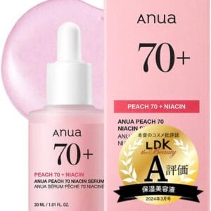 Peach Niacin Serum 70 Niacin Serum, 1.0 fl oz (30 ml), Beauty Essence - Health & Beauty | BuyersFeast