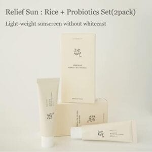 Relief Sun : Rice + Probiotics - 2 Pack (50ml x 2), 100.0 millilitre - Health & Beauty | BuyersFeast