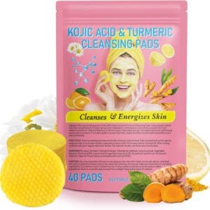 Turmeric & Kojic Cleansing Pads for Face - Health & Beauty | BuyersFeast