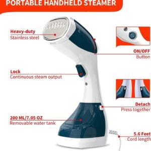 1500-Watt Portable Handheld Garment Steamer - Home & Kitchen | BuyersFeast
