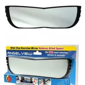 Wide Angle Rearview Mirror With Angel Vision - Car Accessories | BuyersFeast