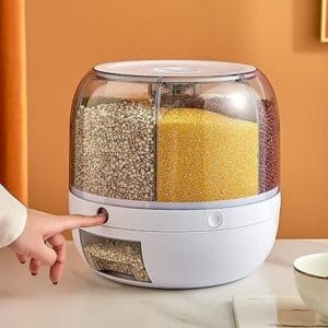 Grain Storage Container Dispenser - Home & Kitchen | BuyersFeast