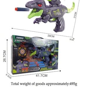 Thunderous Dinosaur Soft Bullet Gun - Toys, Games & Babies | BuyersFeast