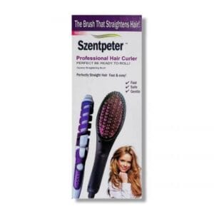 Szentpeter Simply 2 in 1 Hair Curler and Straightener Brush - Health & Beauty | BuyersFeast