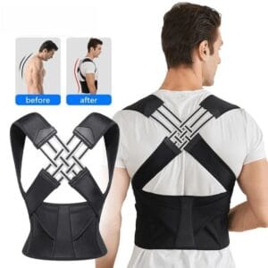 Adjustable Posture Corrector Belt - Health & Beauty | BuyersFeast